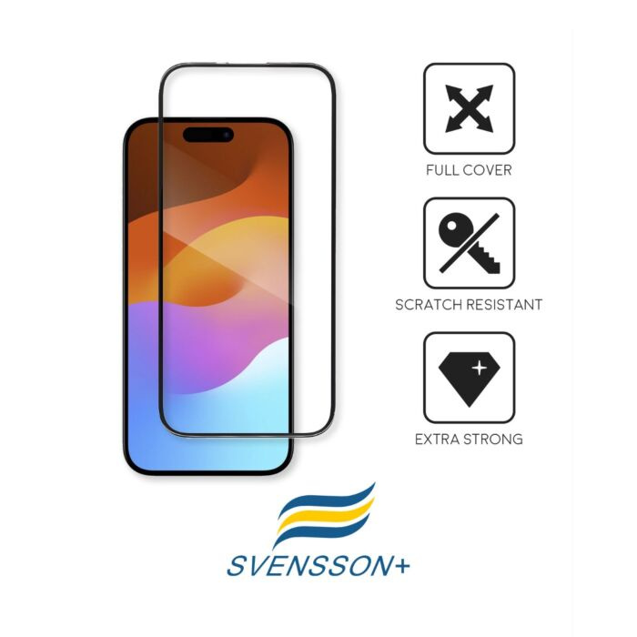 Skærmbeskyttelse Full-Cover Transparent iPhone 13/13 Pro/14
