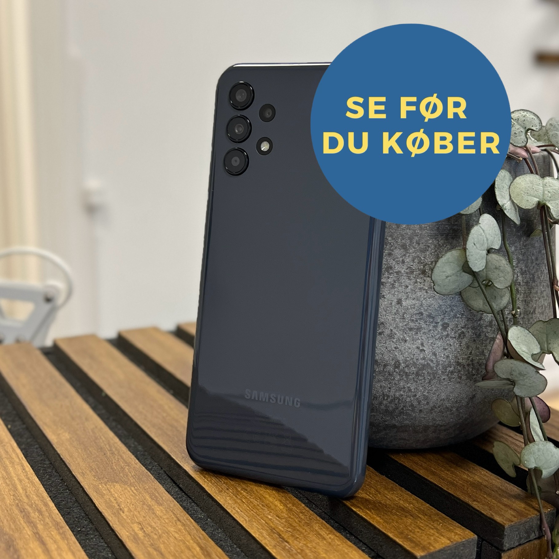 Samsung Galaxy A13 Grafitgrå 64GB Brugt - Flot Stand