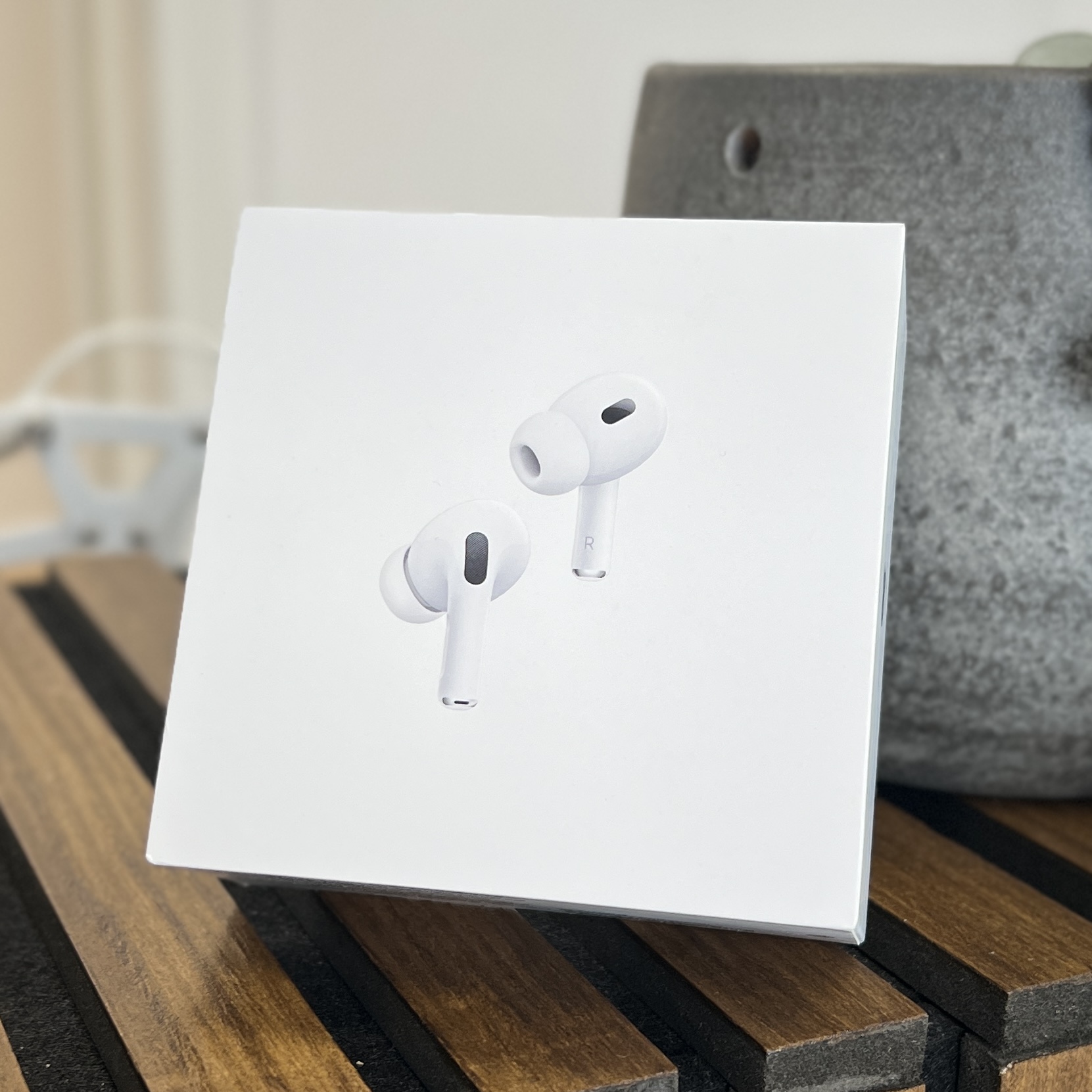 Apple Airpods Pro 2. Gen Hvid Helt Ny Og Uåbnet