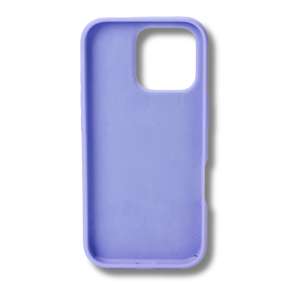 Cover Silikone Lilla iPhone 16 pro & 16 Pro Max bag