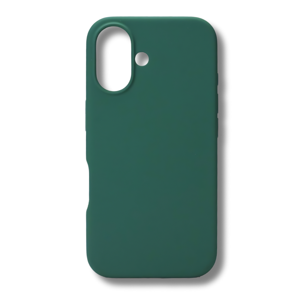 iPhone 16 & 16 plus grøn silikone cover